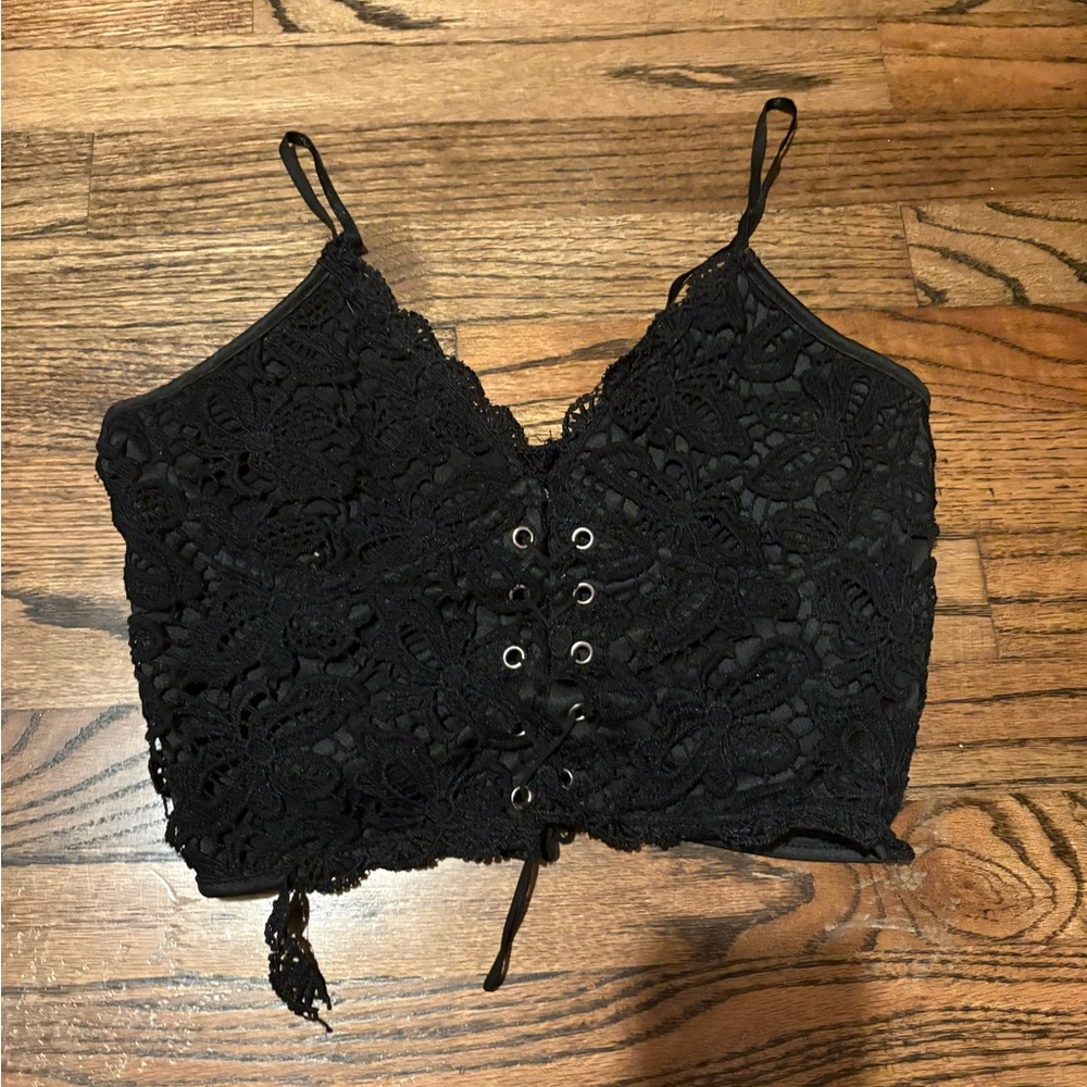 Black Lace Women’s Top